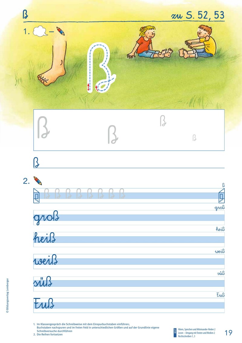 ABC der Tiere 1 – Schulbuch: Schreiblehrgang – Teil B Schreibschrift LP‘23 v.1.1