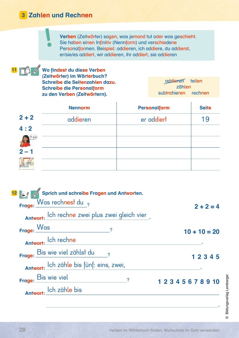 INDIGO - Silben-Themen-Wörterbuch: Arbeitsheft 1 - Deutsch als Zweitsprache