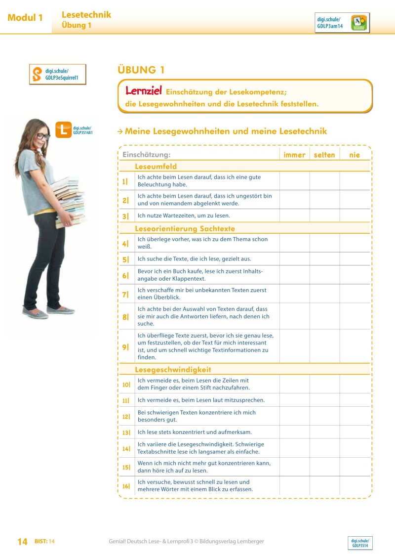 Genial! Deutsch 3 – Lese- und Lernprofi IKT v3.1 / Schulbuch