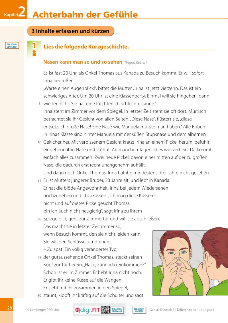 Genial! Deutsch 3 – Sprachbuch IKT LP’23 v.1.1 / Differenzierter Übungsteil