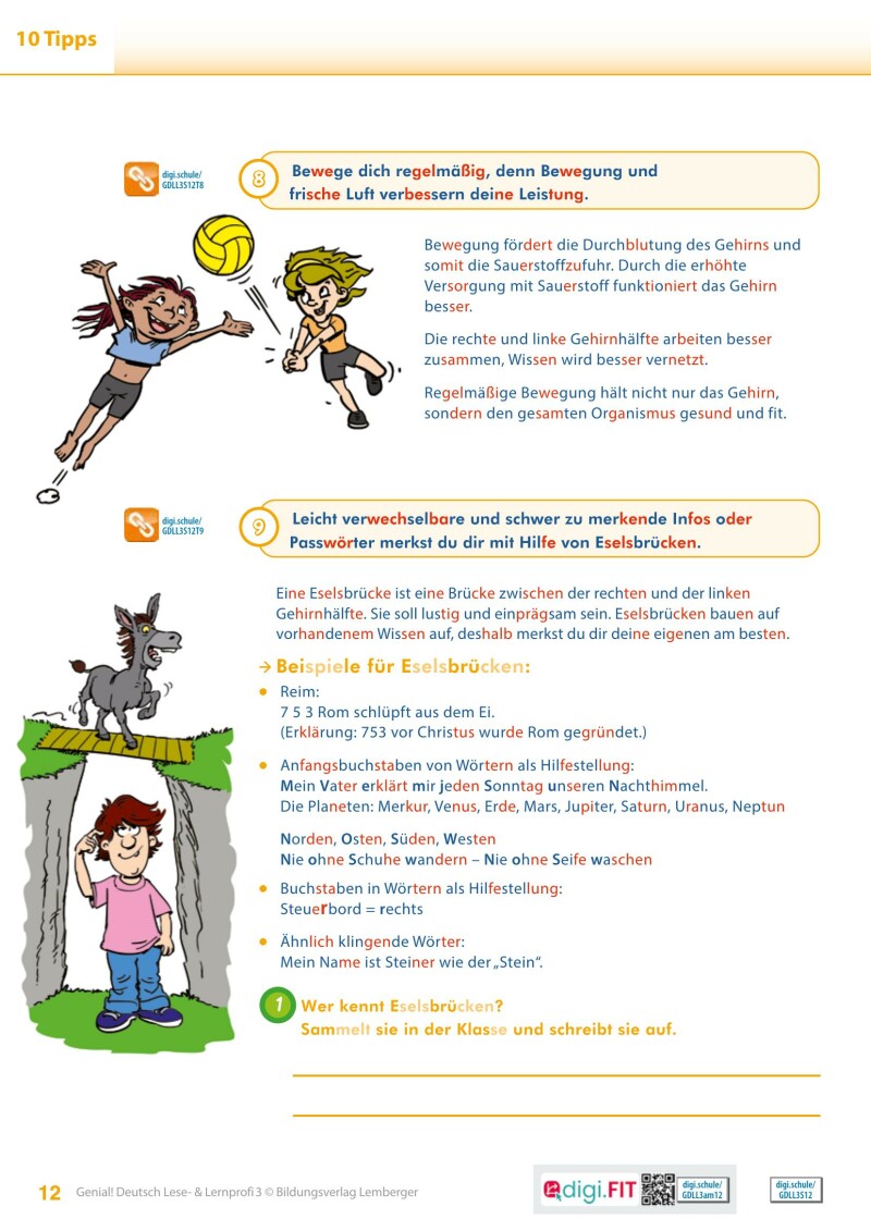 Genial! Deutsch 3 – Lese- und Lernprofi IKT LP’23 v.1.1 / Schulbuch silbierte Ausgabe
