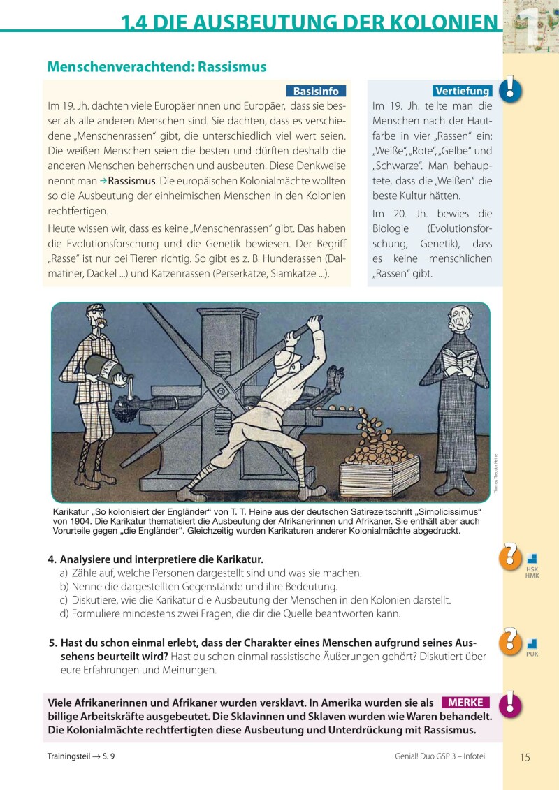 Genial! DUO Geschichte 3 - Info-Teil