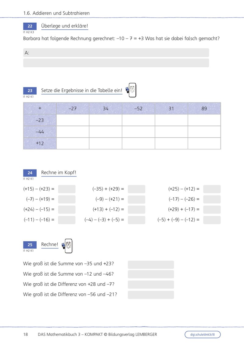 DAS Mathematikbuch 3 – KOMPAKT Grundkompetenzen-Training / Schulbuch