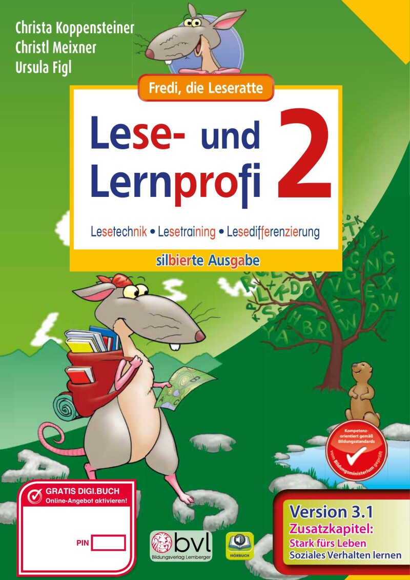 Lese- und Lernprofi 2 - Schulbuch: Silbierte Ausgabe_Version 3.1