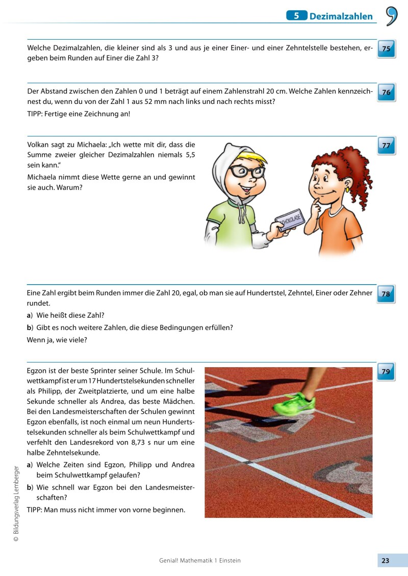 Genial! Mathematik 1 – Einstein Junior LP‘23