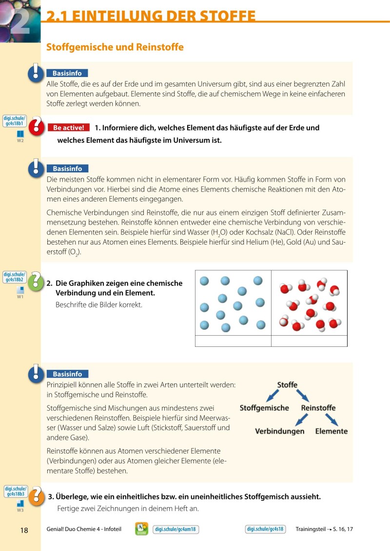 Genial! DUO Chemie 4 - Info-Teil