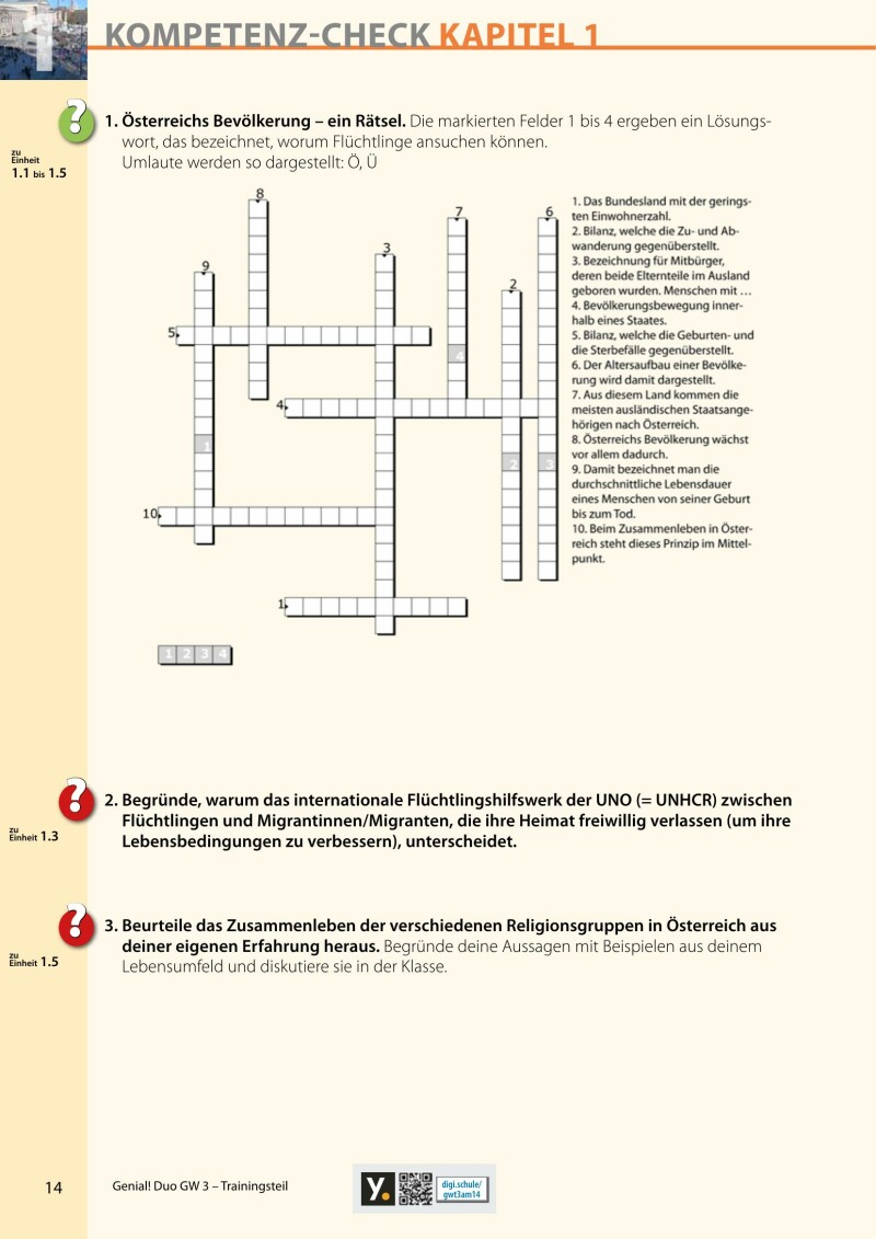 Genial! DUO Geographie und wirtschaftliche Bildung 3 – Trainings-Teil LP’23 v.1.1 / Schulbuch