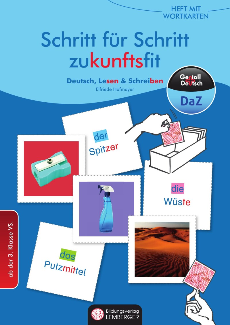 Genial! Deutsch DAZ - Schritt für Schritt zukunftsfit - Heft mit Wortkarten