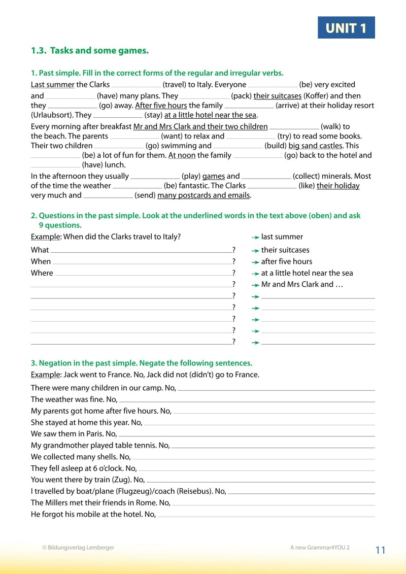 Modern English – A new Grammar4YOU_Band 2 (A1/A2)