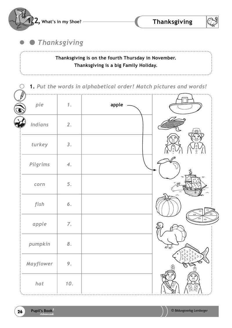 1,2, What‘s in my Shoe? – Pupil‘s Book 3 – Advanced