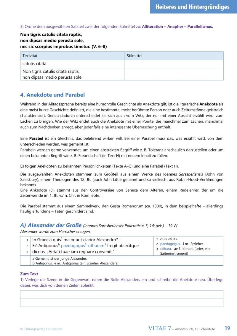 Vitae 7 / Schulbuch für die 7. Klasse_Kurzlatein LP’23 und mit Gratis digbi