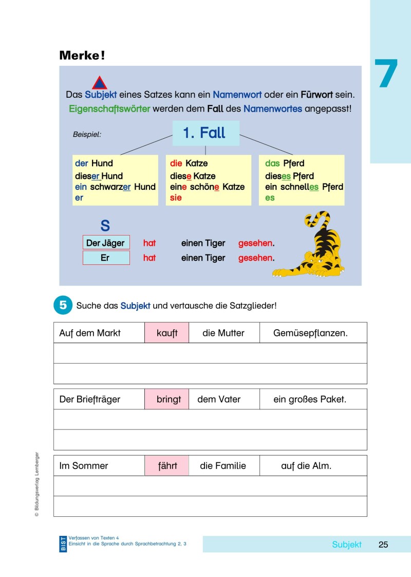 Deutsch Lernprogramm 2 - SchülerInnenband VS