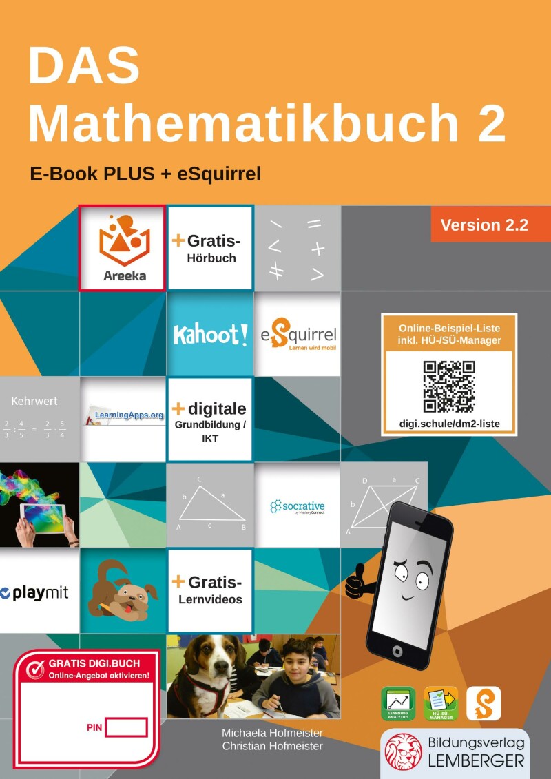 DAS Mathematikbuch 2 IKT v2.2 PLUS-Lizenz mit eSquirrel