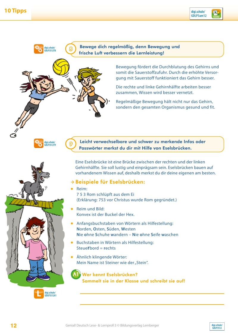 Genial! Deutsch 3 – Lese- und Lernprofi IKT v3.1 / Schulbuch