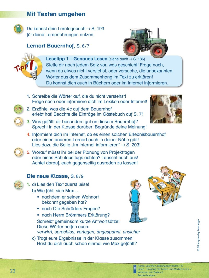 ABC der Tiere 4 – Schulbuch: Lesebuch v22