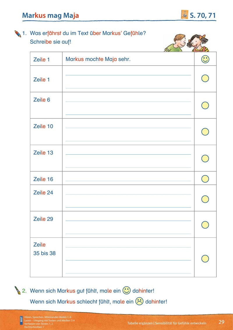 ABC der Tiere 4 - Arbeitsheft Lesebuch - Kompaktausgabe