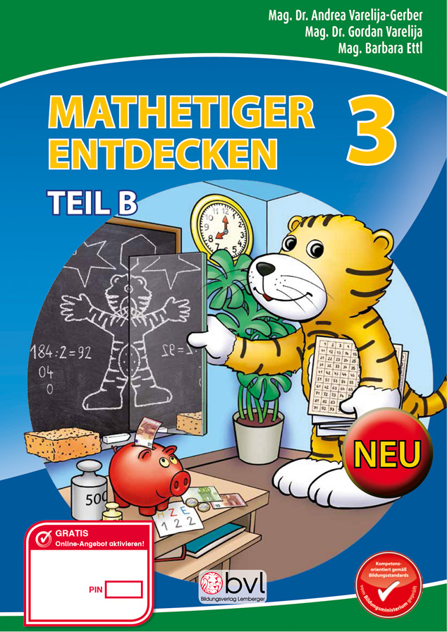 Mathetiger 3 - Schulbuch Teil B (für das 2. Semester)