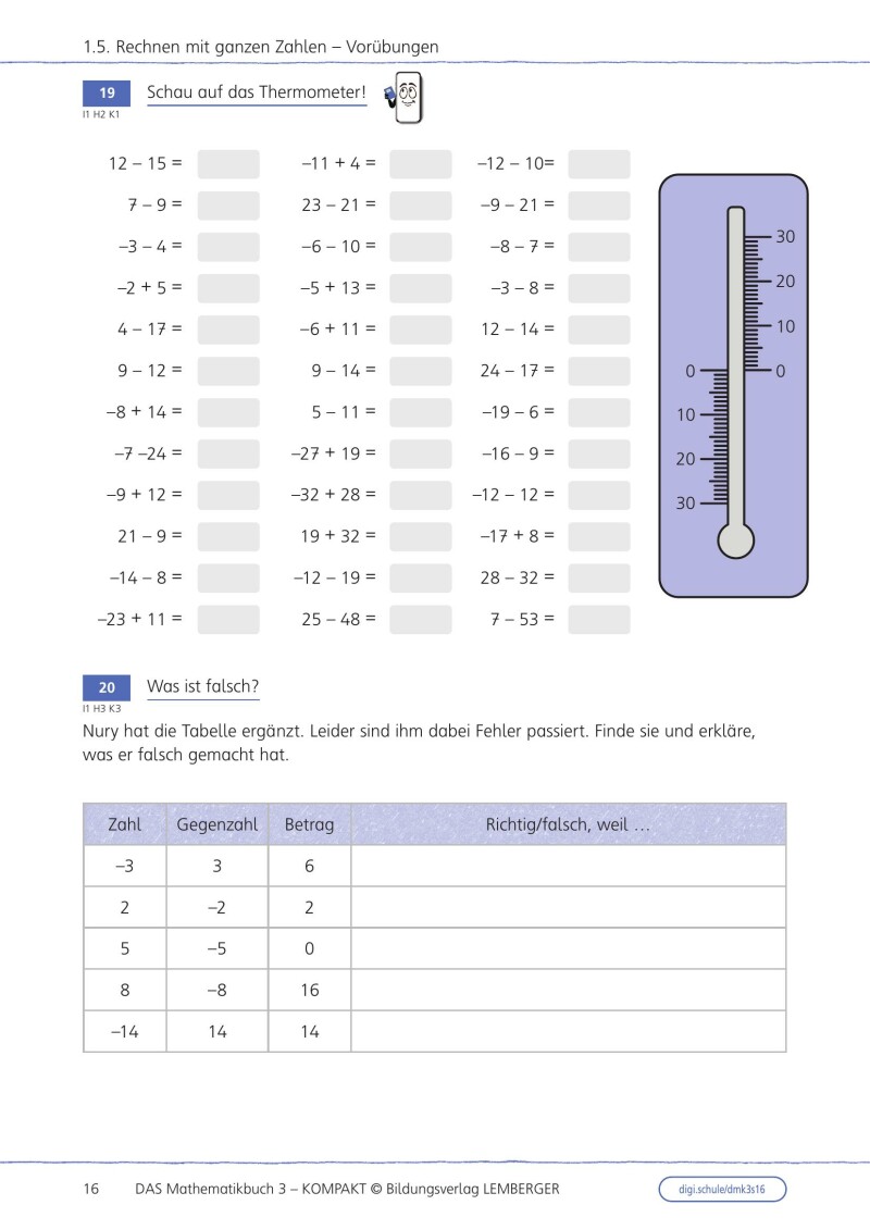DAS Mathematikbuch 3 – KOMPAKT Grundkompetenzen-Training / Schulbuch