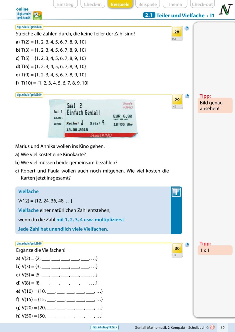 Genial! Mathematik Kompakt 2 IKT v2.2