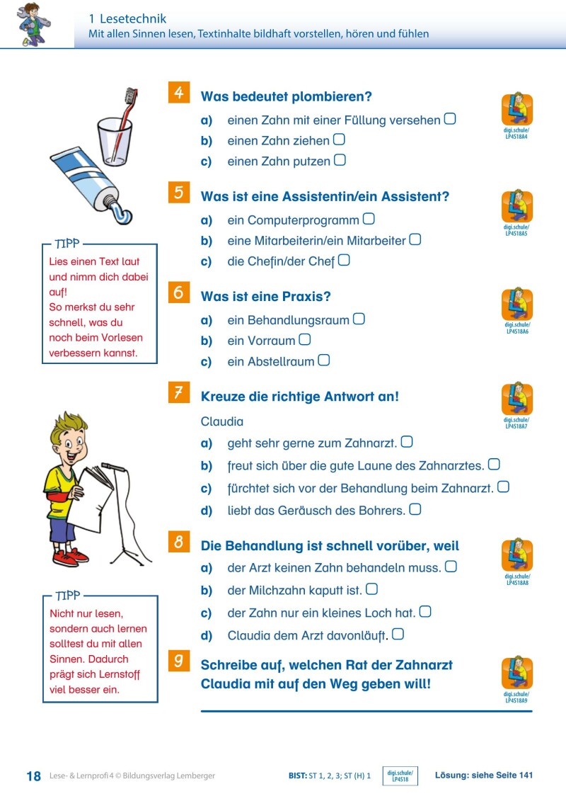 Lese- und Lernprofi 4 v3.1 / Schulbuch