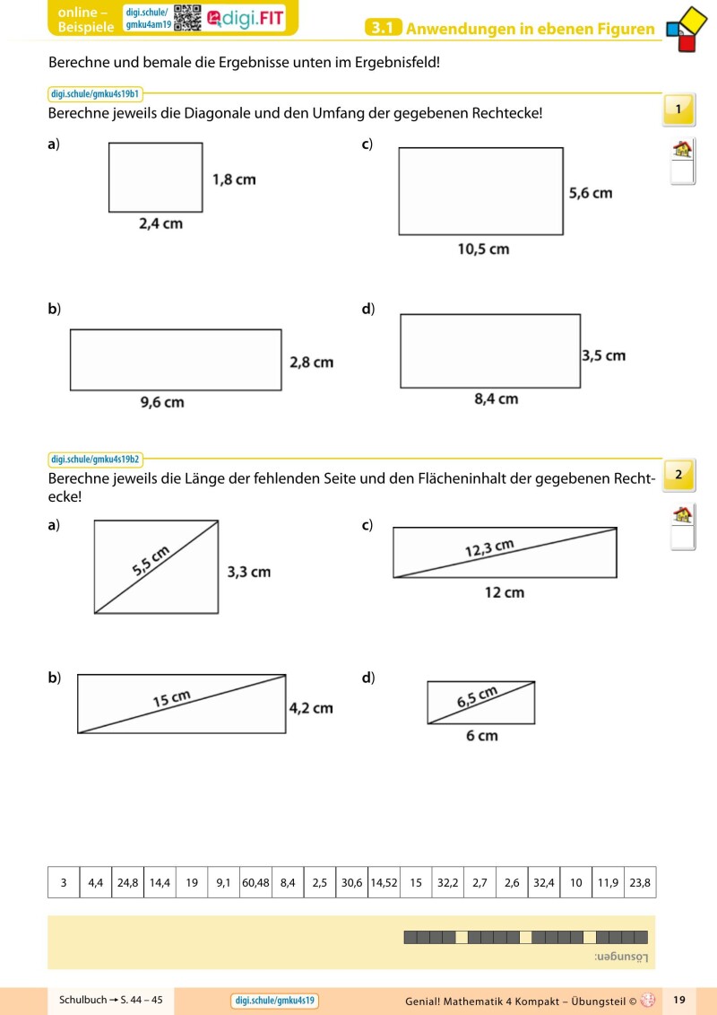 Genial! Mathematik 4 - Kompakt IKT v2.3 – Übungsteil
