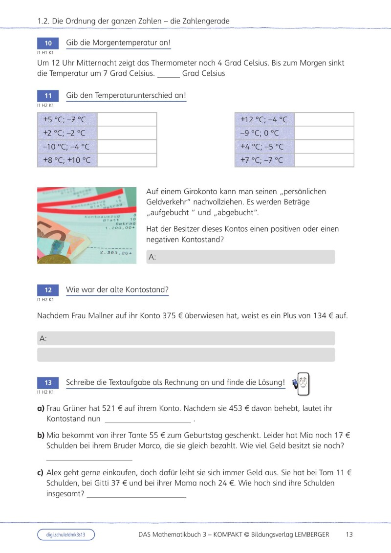 DAS Mathematikbuch 3 – KOMPAKT Grundkompetenzen-Training / Schulbuch