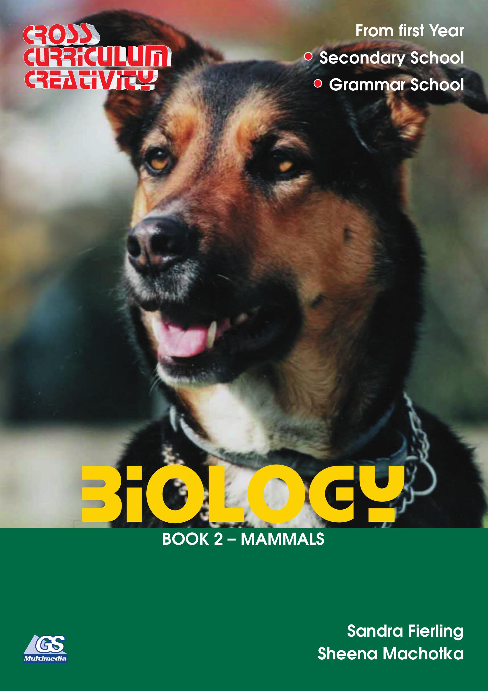 Cross Curriculum Creativity – Biology – Book 2: Mammals