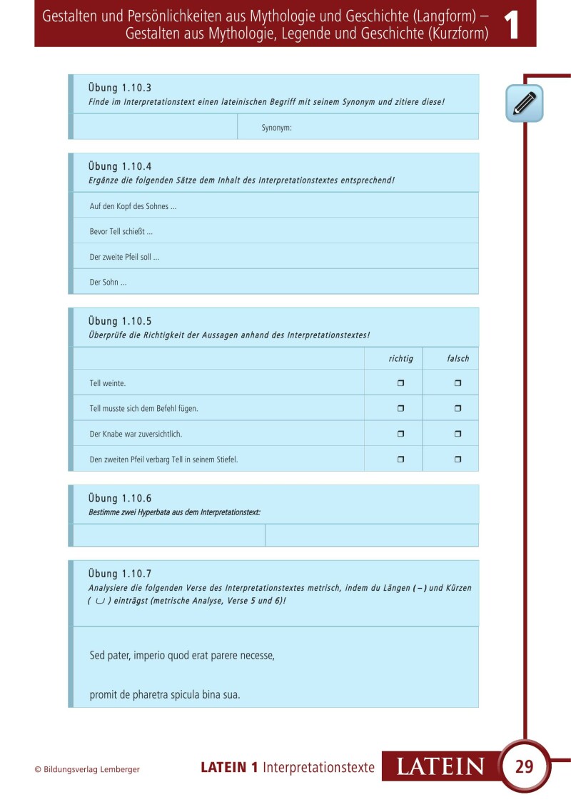 Vitae / Interpretationstexte 1