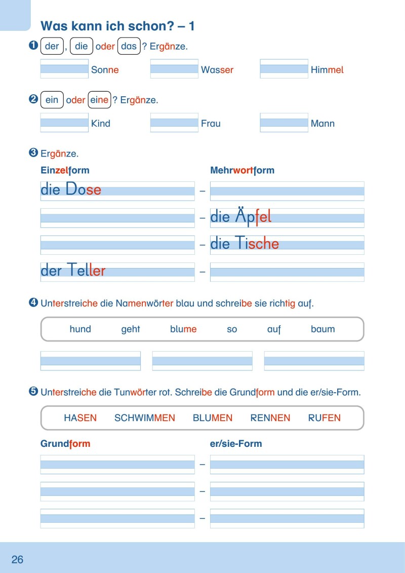 ABC der Tiere 2 – Schulbuch: Spracharbeitsheft C – Lernstandsheft / Originalausgabe Mildenberger