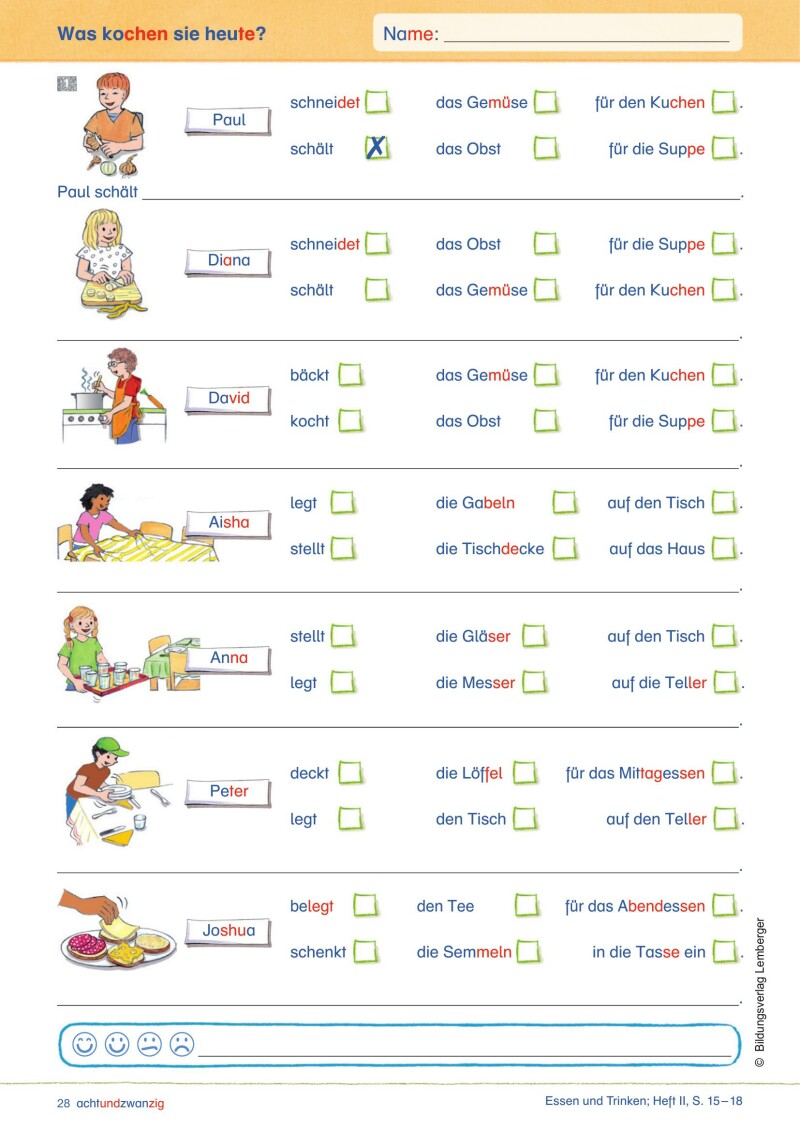 Willkommen – Deutsch als Zweitsprache: Lernkontrollen