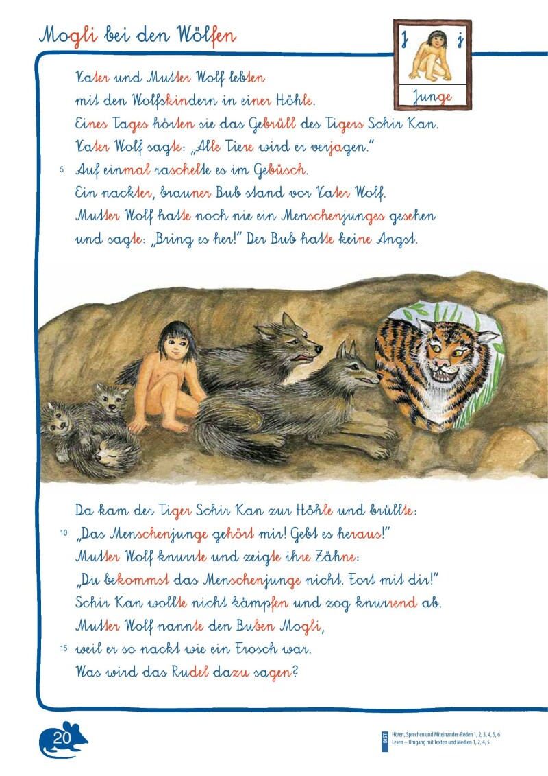 ABC der Tiere 1 – Schulbuch Lesezirkus – Schreibschrift LP‘23 v1.1