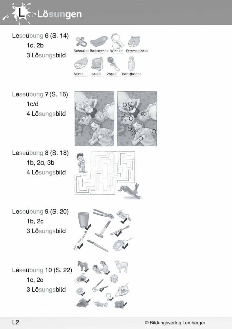 Ich kann's! - Ferien-Trainings-Heft Deutsch 1 mit Lösungen