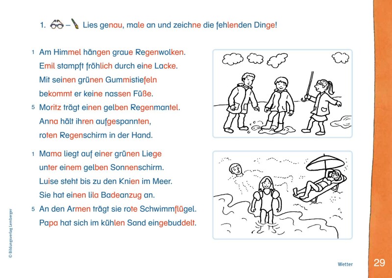 ABC der Tiere 2 - lesen - verstehen - malen