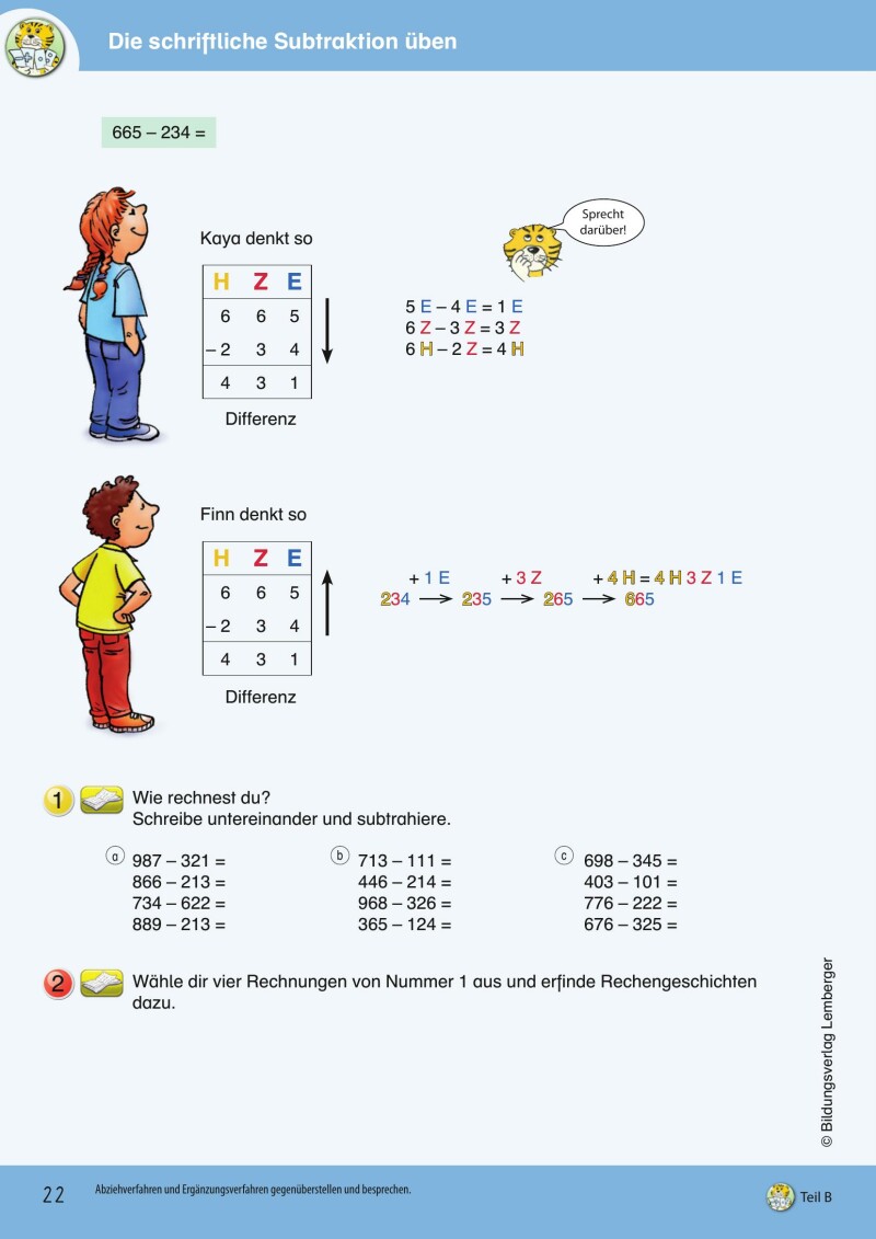 Mathetiger 3 - Schulbuch Teil B (für das 2. Semester)
