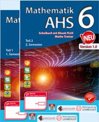 Mathematik AHS 6 – Schulbuch-SET PLUS-Lizenz mit Genial! Mathe-Trainer
