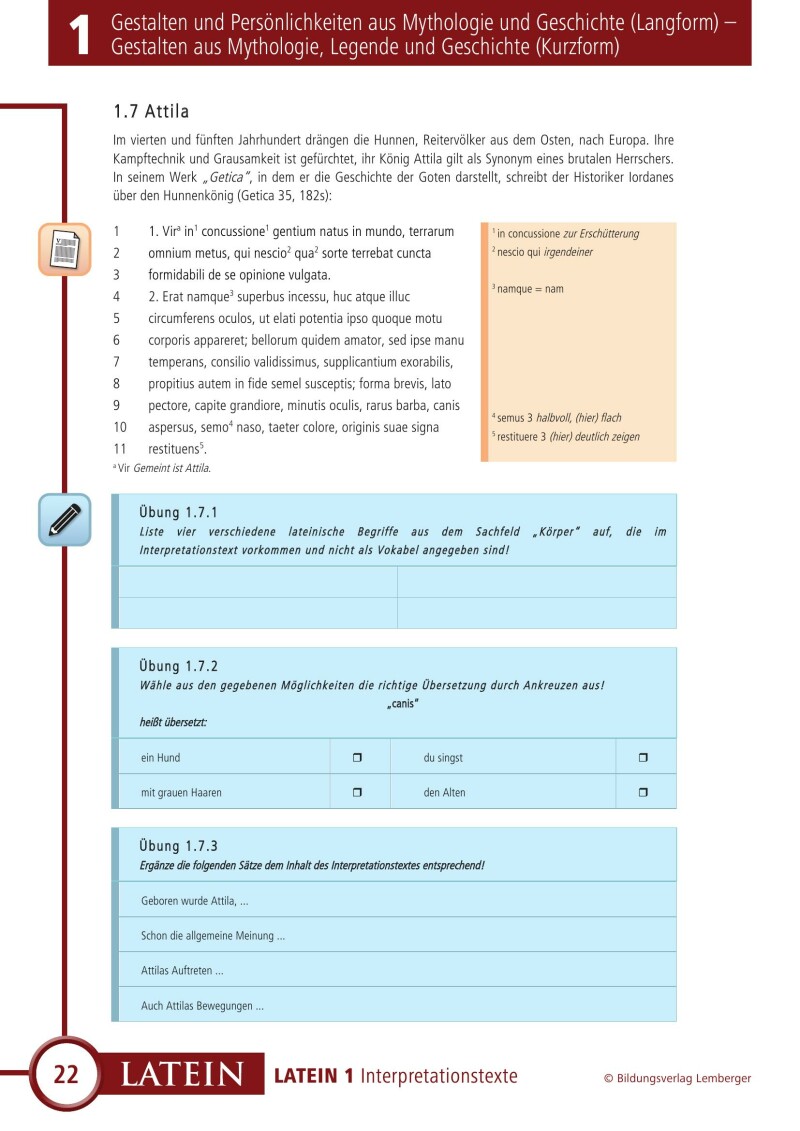 Vitae / Interpretationstexte 1
