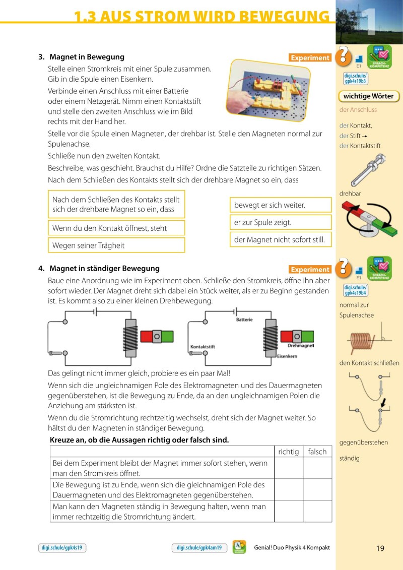 Genial! DUO Physik 4 – KOMPAKT v1.1 (mit Wortschatzheft und Lösungsheft)