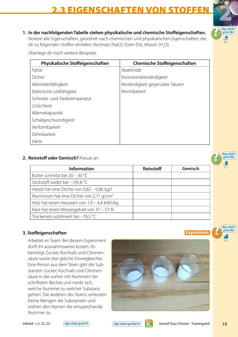Genial! DUO Chemie 4 - Trainings-Teil