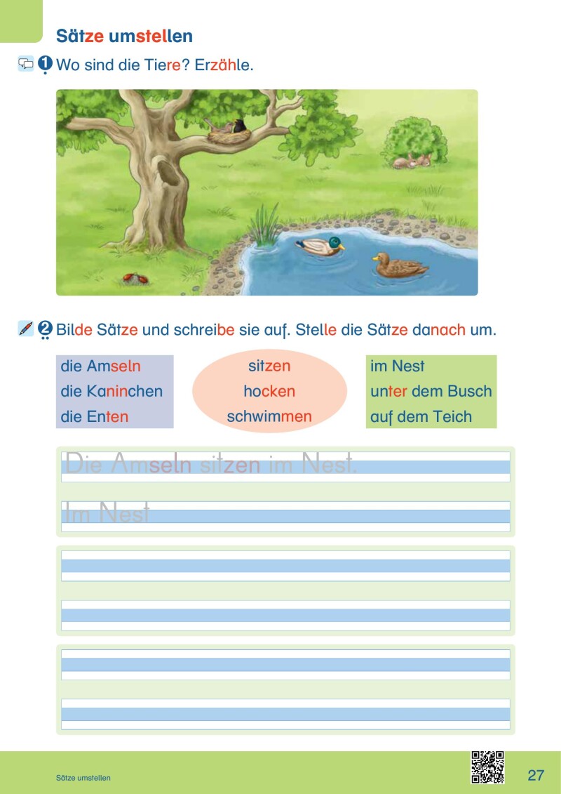 ABC der Tiere 2 – Schulbuch: Spracharbeitsheft A – KOMPAKT (1. Semester) / Originalausgabe Mildenberger