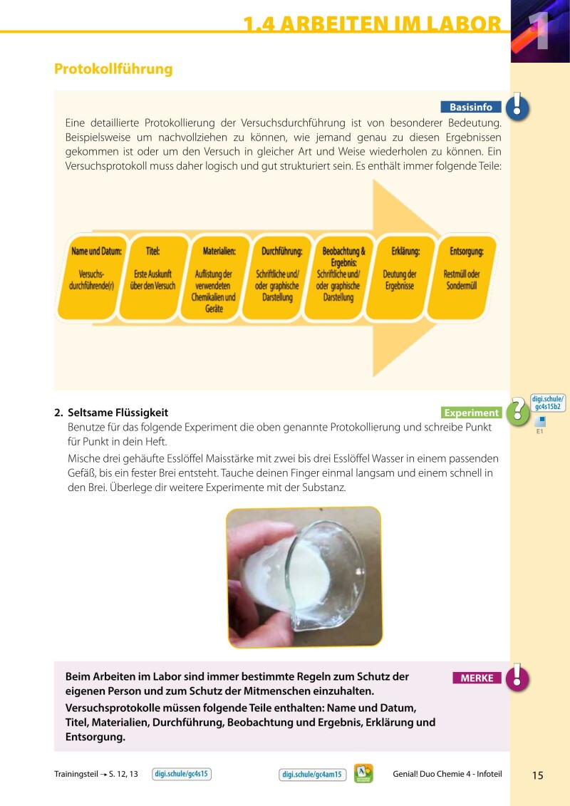 Genial! DUO Chemie 4 - Info-Teil