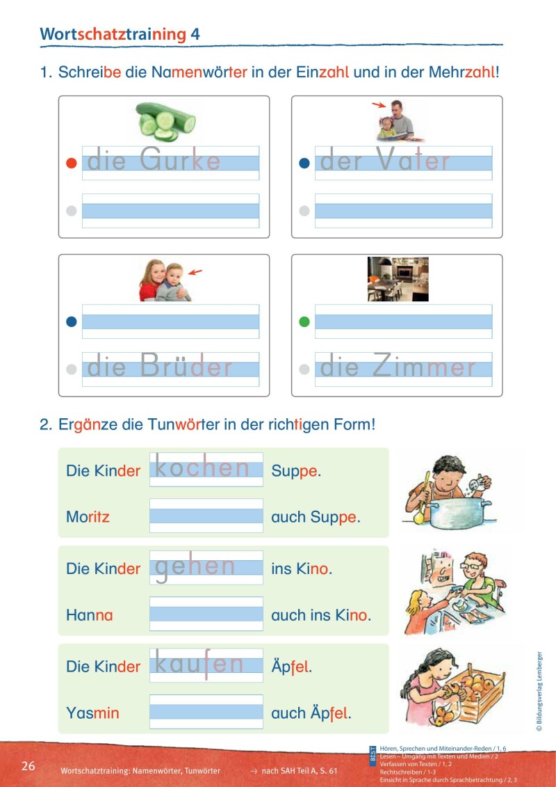 ABC der Tiere 2 - Schulbuch Kompaktausgabe: Übungsheft - Basiskompetenzen sichern