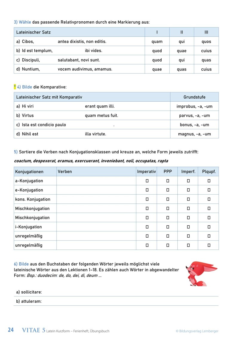 Vitae 5 / Ferienheft