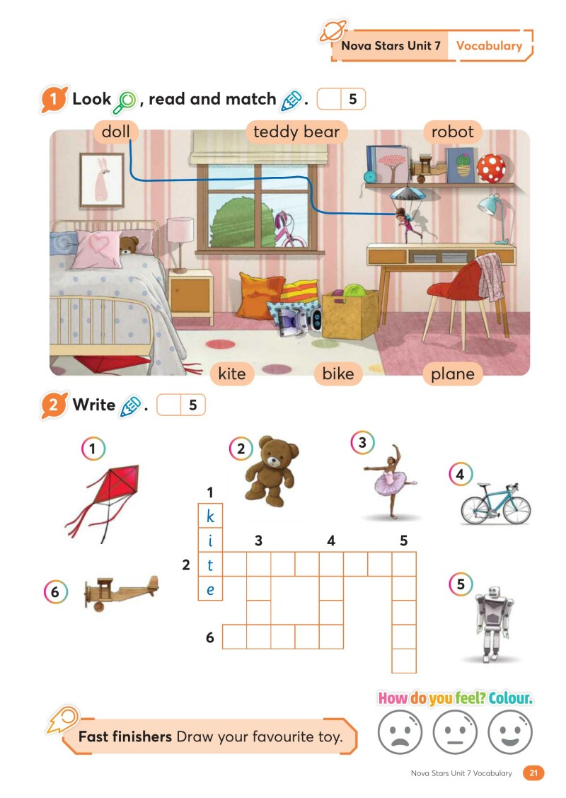 Planet Pop: Workbook 1 - Arbeitsblätter für SchülerInnen, Planet Pop - Units 1 - 29