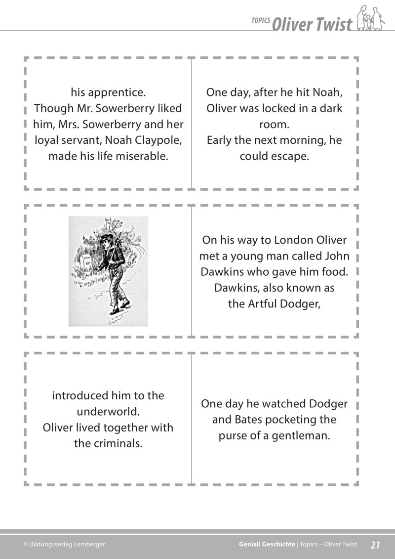 Genial! Geschichte 3 – topics 2: Oliver Twist