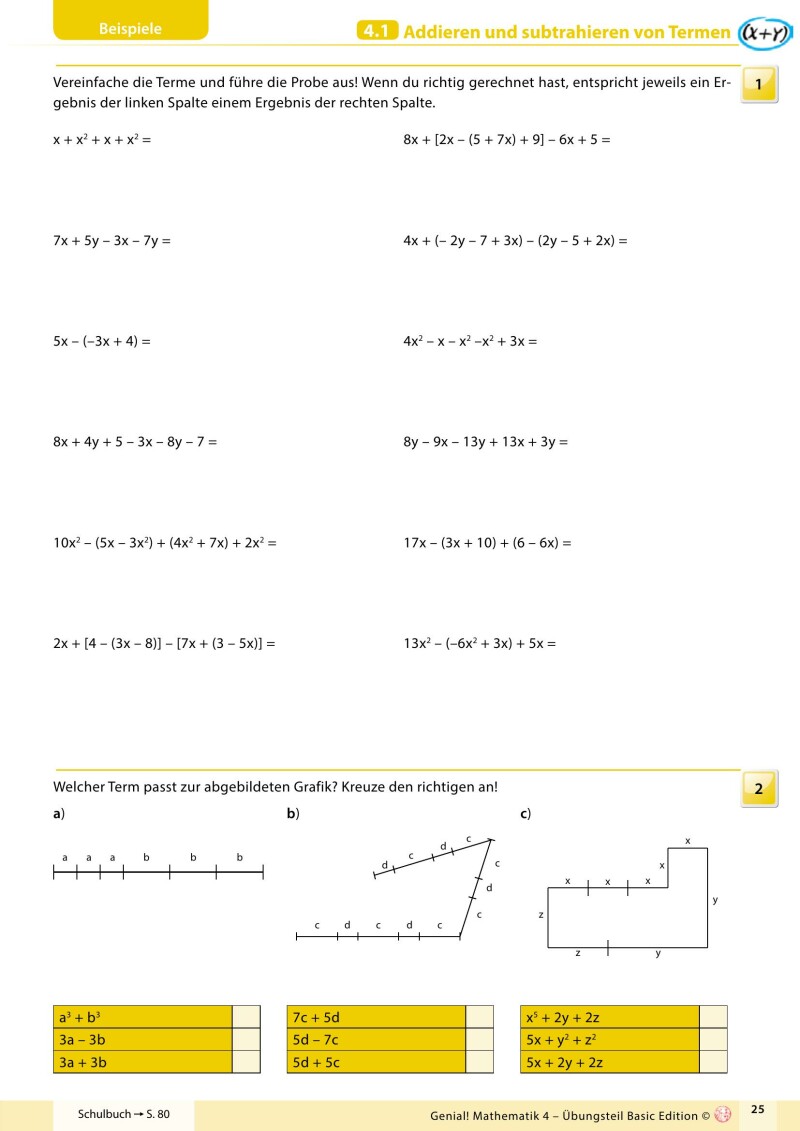Genial! Mathematik 4 IKT – Übungsteil Basic Edition v3.3