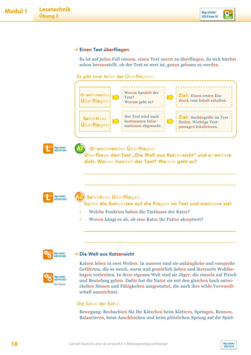 Genial! Deutsch 4 – Lese- und Lernprofi IKT v3.1 / Schulbuch silbierte Ausgabe  PLUS Lizenz