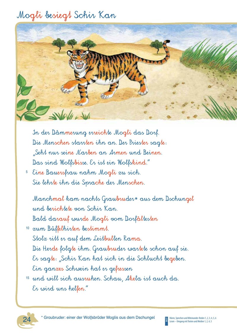 ABC der Tiere 1 – Schulbuch Lesezirkus – Schreibschrift LP‘23 v1.1
