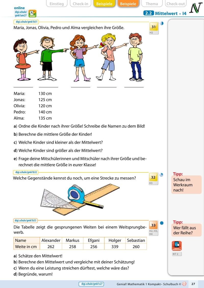 Genial! Mathematik 1 – kompakt IKT_v2.2 Classic: Schulbuch