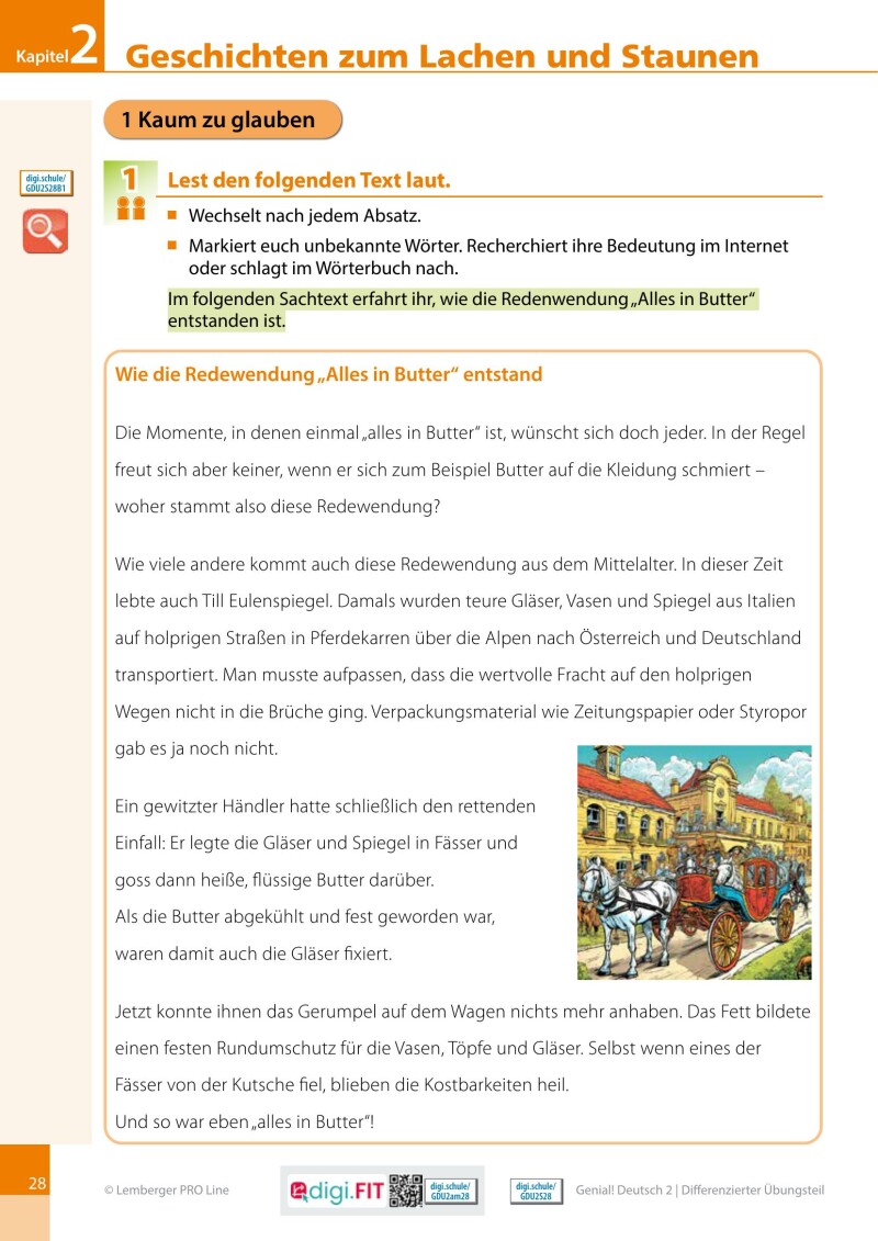 Genial! Deutsch 2 – Sprachbuch IKT LP’23 v.1.2 / Differenzierter Übungsteil