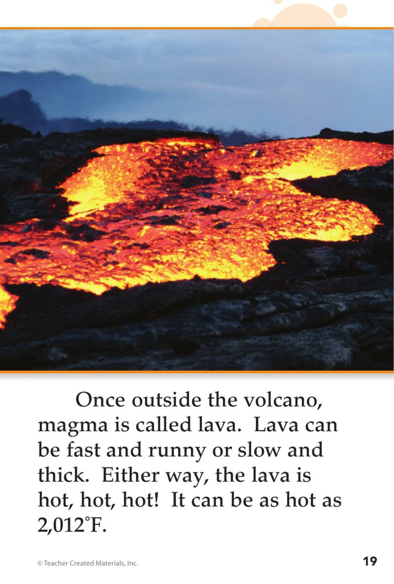 A1 – Volcanoes!